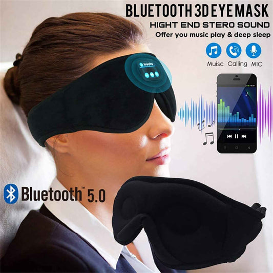 Sarah Express Bluetooth Sleep Eye Mask - Wireless Music Sleep Headphones with Blackout Design
