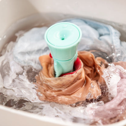 Sarah Express Mini Portable Ultrasonic Washing Machine - USB Powered Travel Washer for Clothes