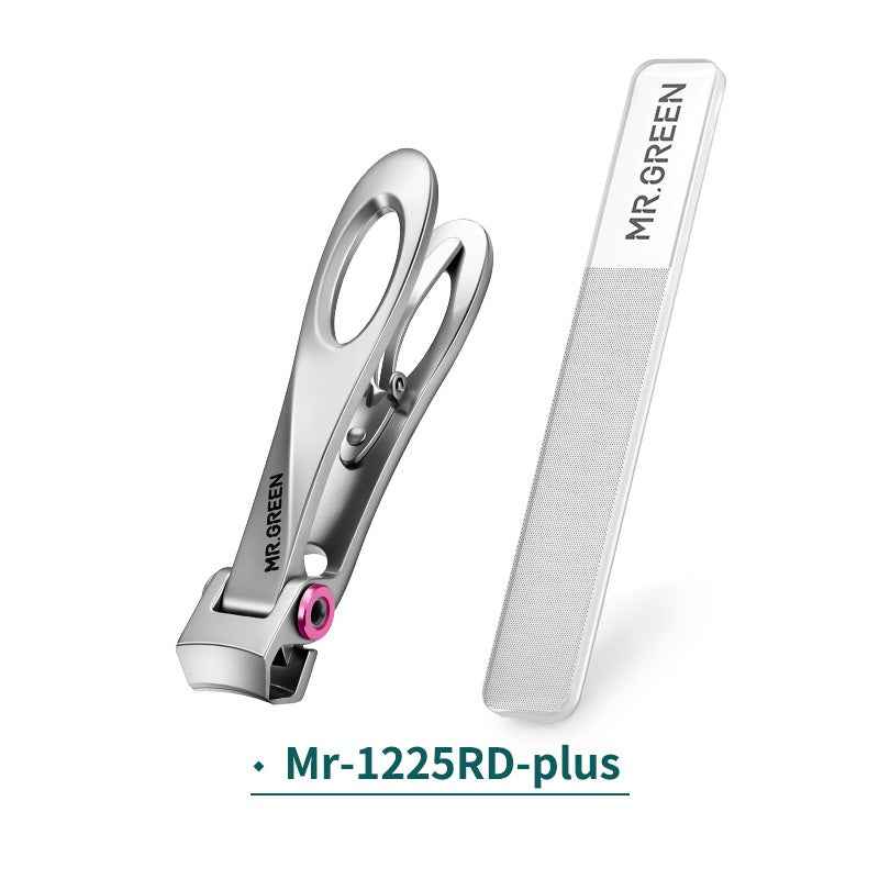 Sarah Express Premium Stainless Steel Nail Clippers for Thick Nails & Toenails - Professional Heavy Duty Trimmer Pink Add rub
