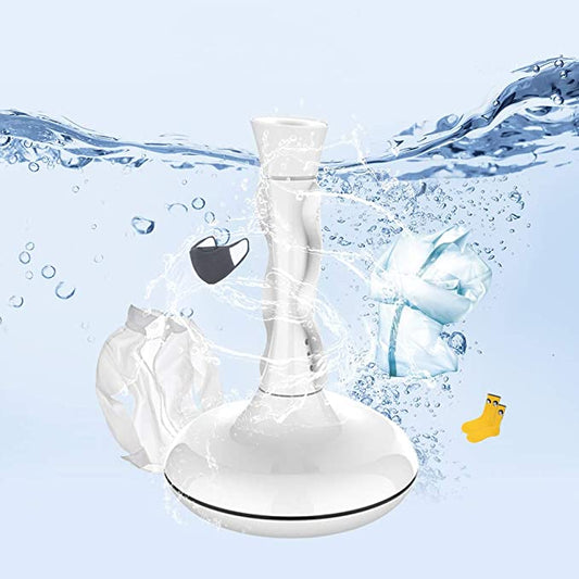 Sarah Express Mini Portable Ultrasonic Washing Machine - USB Powered Travel Washer for Clothes