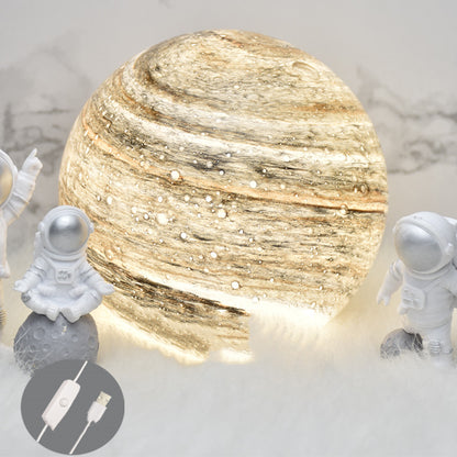 Sarah Express 3D Moon Earth Planet LED Night Light USB Powered Desk Lamp B