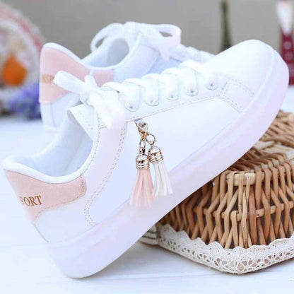 Sarah Express Breathable Mesh Casual Sneakers Pink