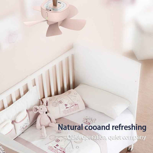 Sarah Express USB Powered Ceiling Fan with Remote Control - 4 Speed Portable Hanging Fan for Camping Tent Bedroom