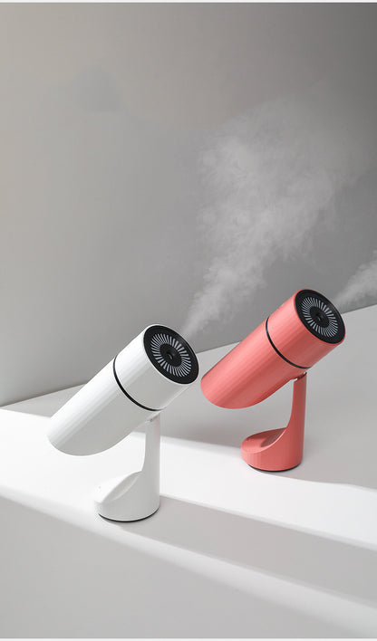 Sarah Express Portable USB Humidifier with Adjustable Angle & LED Night Light for Car, Desk & Home