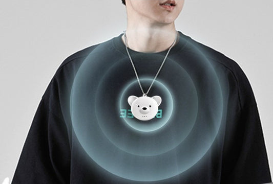 Sarah Express Portable Negative Ion Air Purifier - USB Rechargeable Personal Air Cleaner for Home & Car