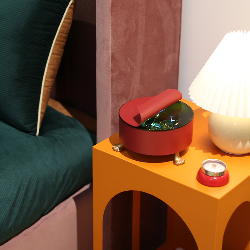 Sarah Express Modern Entryway Organizer Storage Box with Lid - Multi-Purpose Home Organization