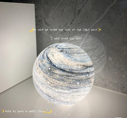 Sarah Express 3D Moon Earth Planet LED Night Light USB Powered Desk Lamp