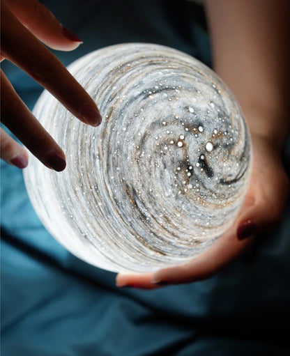 Sarah Express 3D Moon Earth Planet LED Night Light USB Powered Desk Lamp