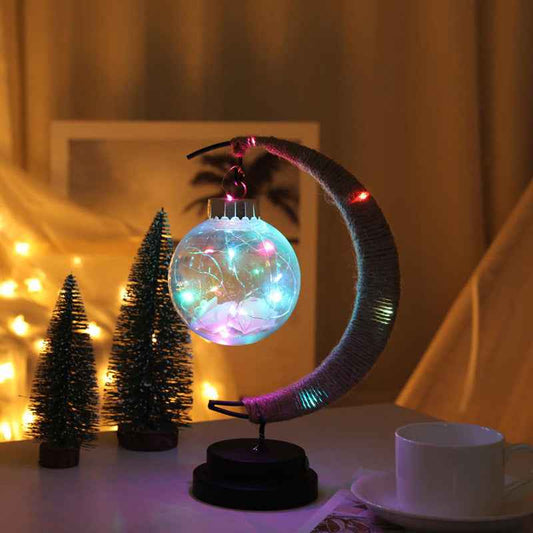 Sarah Express Moon Lamp Night Light - Crescent Shape LED Bedroom Decor