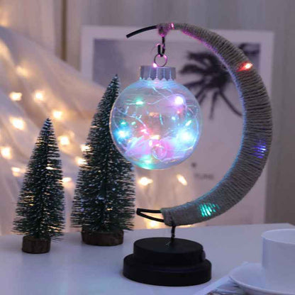 Sarah Express Moon Lamp Night Light - Crescent Shape LED Bedroom Decor