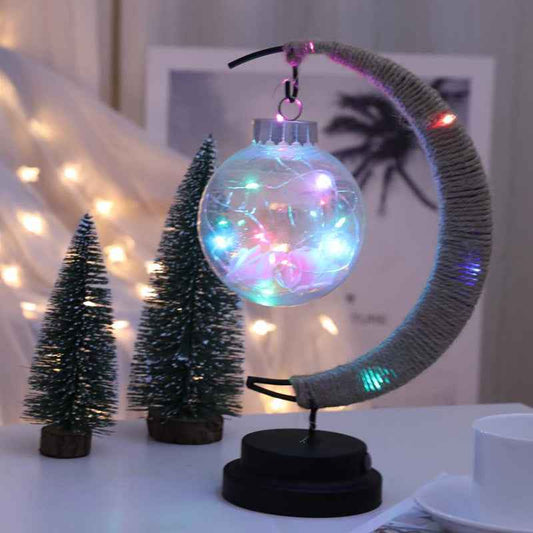 Sarah Express Moon Lamp Night Light - Crescent Shape LED Bedroom Decor