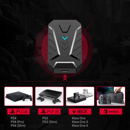 Sarah Express 7-in-1 Gaming Keyboard Mouse Converter for PS4 PS5 Xbox Switch