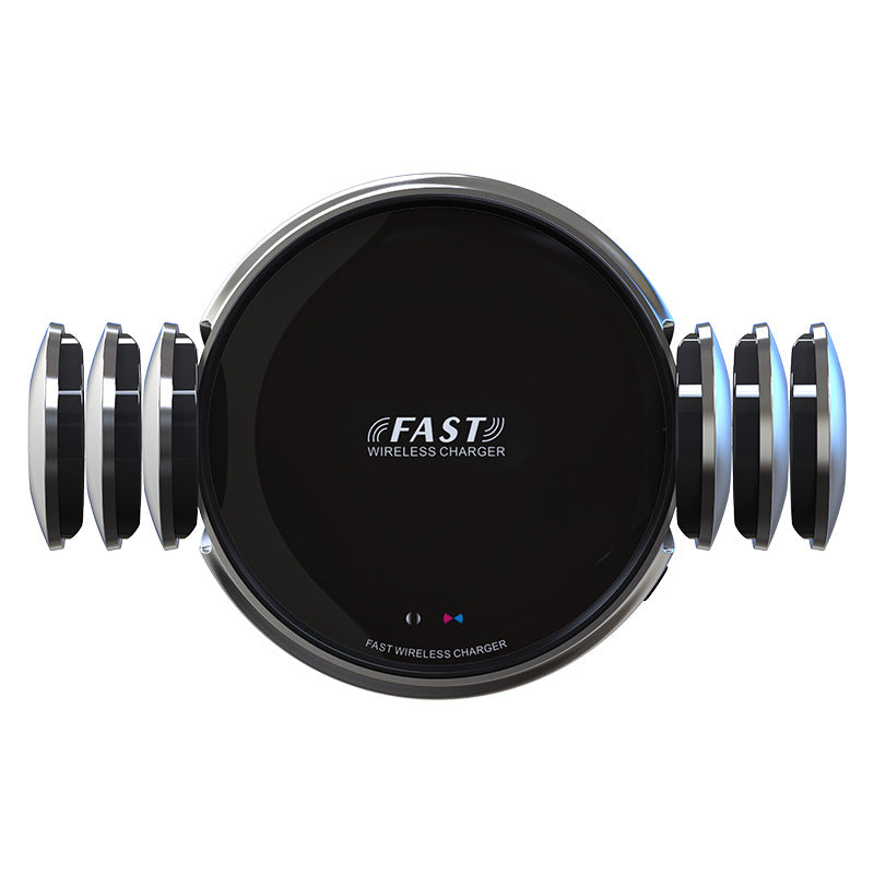 Magnetic Car Phone Holder with 15W Wireless Charging - Universal Air Vent & Dashboard Mount