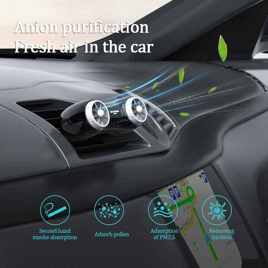 Sarah Express Car Air Purifier Negative Ion Generator - Portable Auto Air Freshener