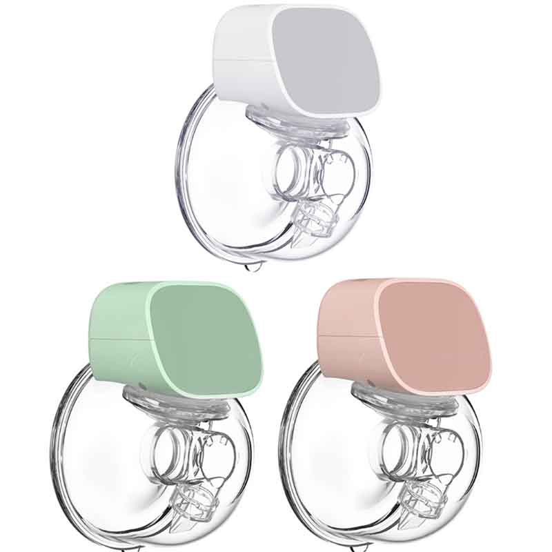 Sarah Express Wearable Hands-Free Electric Breast Pump - USB Rechargeable Silent Portable Milk Extractor