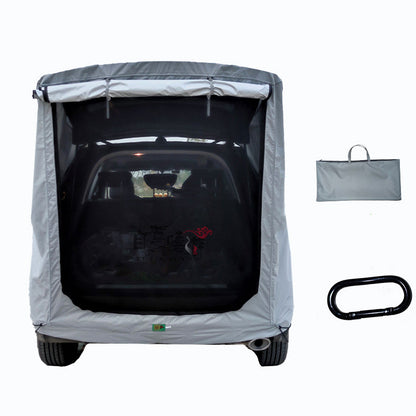 SUV Car Trunk Extension Tent - Waterproof Camping Shelter with Mosquito Net