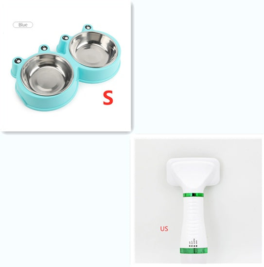 Sarah Express 2-in-1 Pet Hair Dryer Brush Comb for Dogs & Cats Green Set US