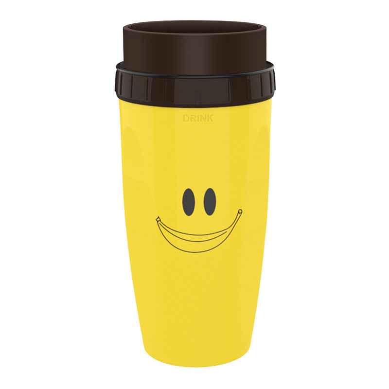 Sarah Express Twist Top Lidless Insulated Tumbler 300ml - Double Wall Leak Proof Travel Cup with Straw 2style 201to300ML