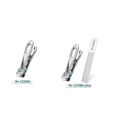 Sarah Express Premium Stainless Steel Nail Clippers for Thick Nails & Toenails - Professional Heavy Duty Trimmer Blue A set