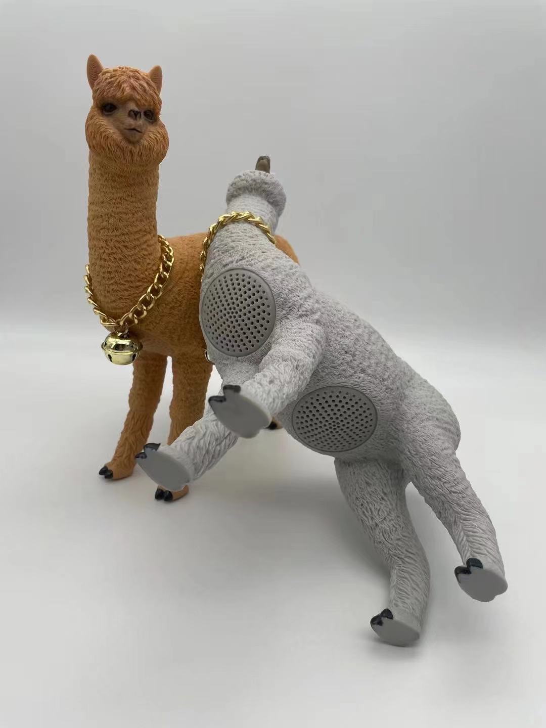 Alpaca Bluetooth Speaker Portable Wireless FM Radio Subwoofer Sound Box