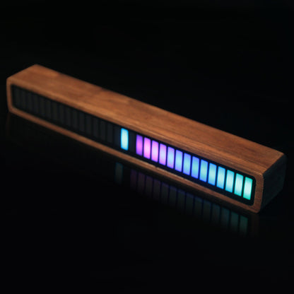 LED Music Spectrum Rhythm Light - Bluetooth Voice Control RGB Atmosphere Lamp