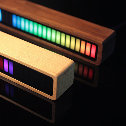LED Music Spectrum Rhythm Light - Bluetooth Voice Control RGB Atmosphere Lamp