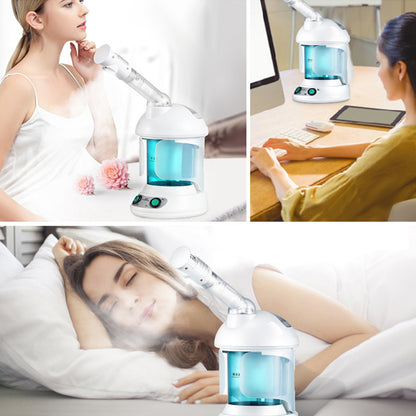 Facial Steamer Face Spa - Professional Ionic Vapor Steamer for Deep Skin Hydration & Pore Cleansing
