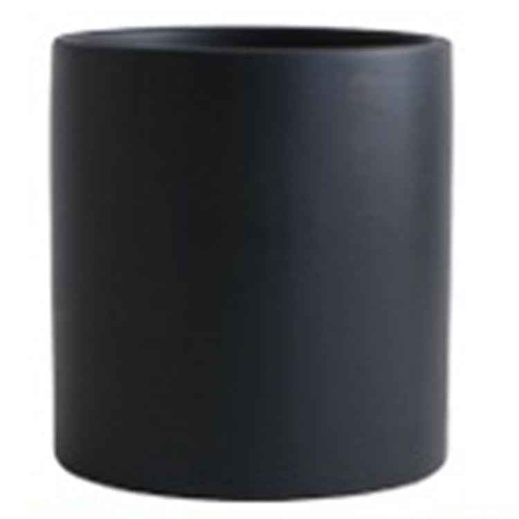 Sarah Express Nordic Ceramic Succulent Planter Pot with Drainage Hole - Desktop Flower Pot for Indoor Plants Black