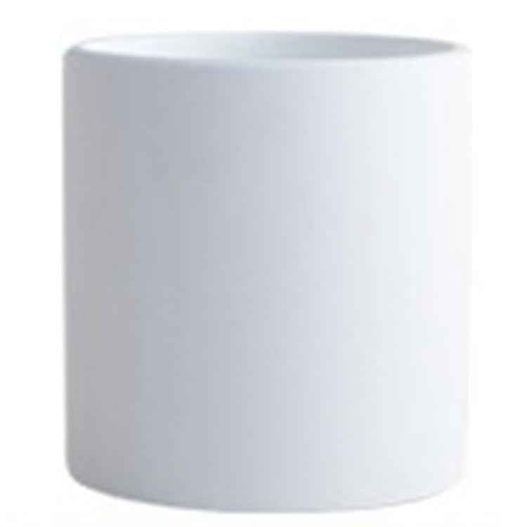 Sarah Express Nordic Ceramic Succulent Planter Pot with Drainage Hole - Desktop Flower Pot for Indoor Plants White