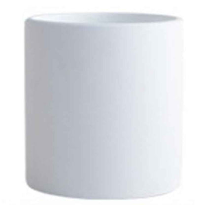 Sarah Express Nordic Ceramic Succulent Planter Pot with Drainage Hole - Desktop Flower Pot for Indoor Plants White