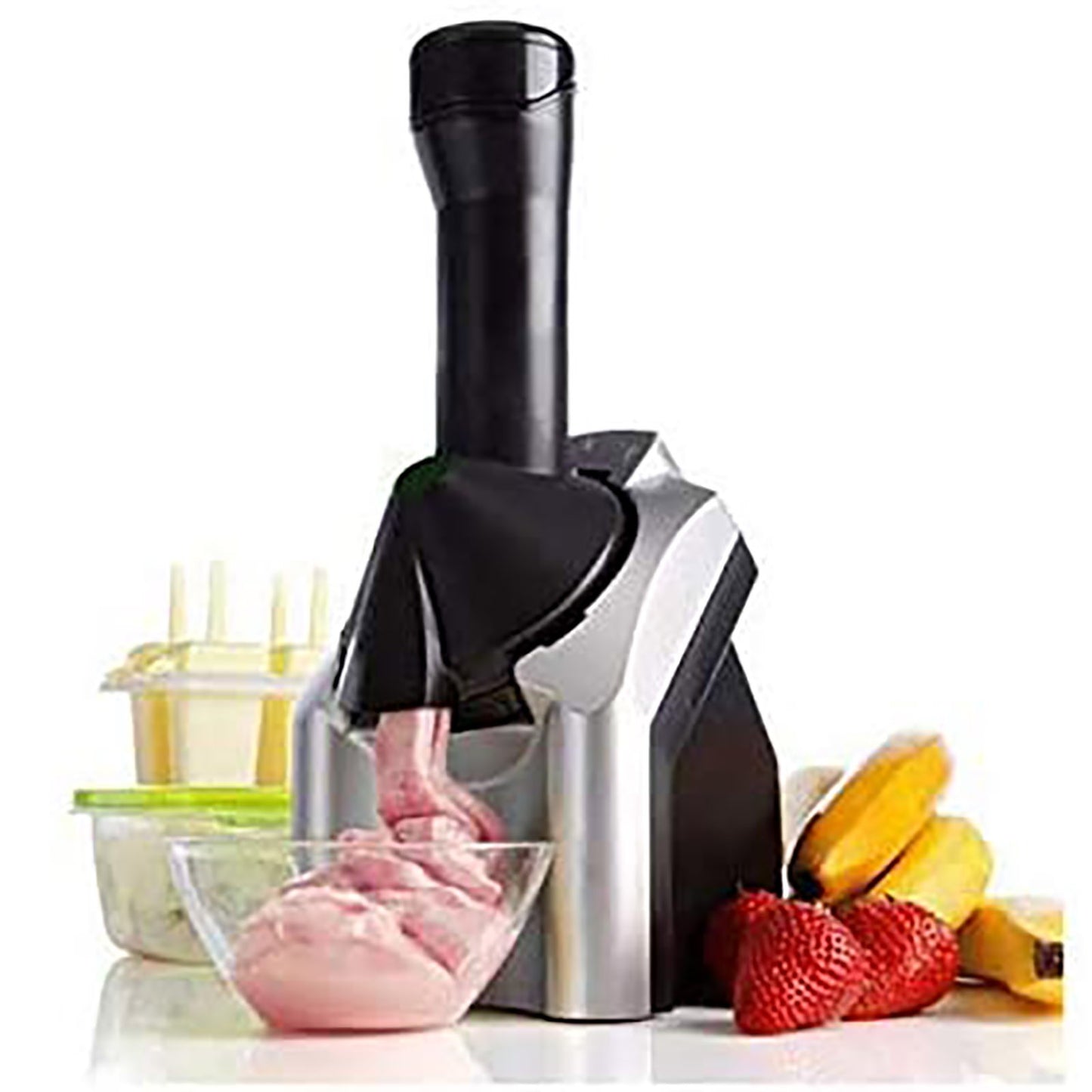 Automatic Ice Cream Maker Machine - Homemade Frozen Dessert Maker for Ice Cream, Sorbet & Frozen Yogurt