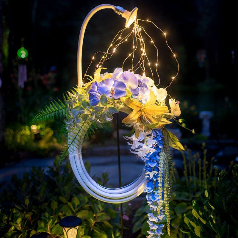 Solar LED Fairy String Lights Outdoor Waterproof Vine Lights for Garden Patio Wedding Party Decor