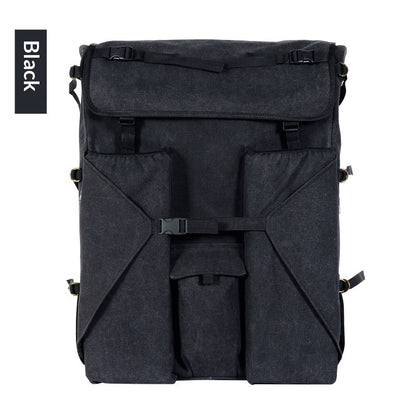 Sarah Express Art Students Sketch Bag Drawing Board Bag Multi-functional Canvas Storage Black Canvas Artboard Bag