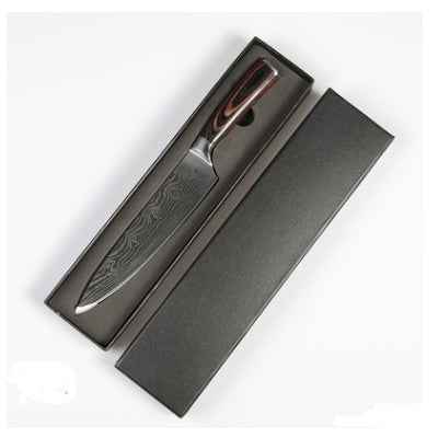 Sarah Express Professional Damascus Pattern Chef Slicing Knife 8 Inch Stainless Steel Kitchen Knife Knife 1 sets