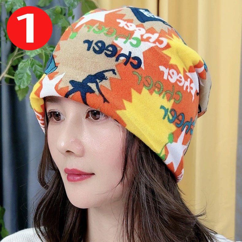 Sarah Express Twisted Convertible Hat Scarf Multi Way Head Wrap Cold Weather Accessory