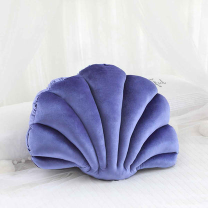 Sarah Express Shell Pillow Cushion - Plush Decorative Throw Pillow for Sofa Bed Home Decor