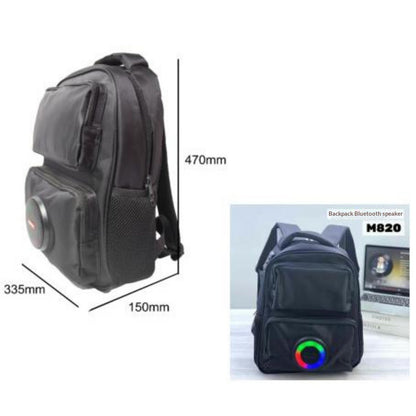 Sarah Express Bluetooth Speaker Backpack – Waterproof Rechargeable Outdoor Backpack with Built-In Speaker