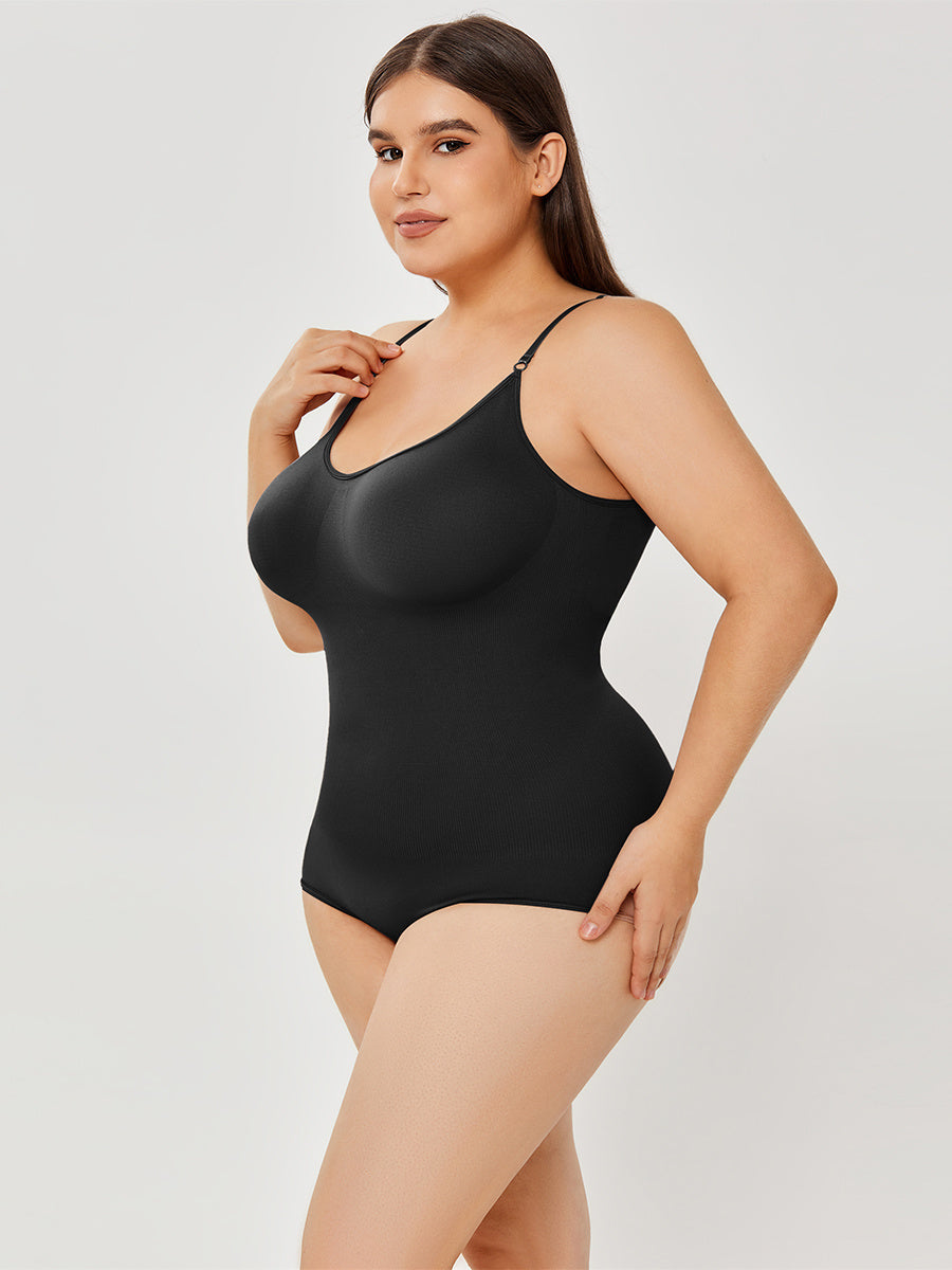 Women's Full Body Shaper Bodysuit Tummy Control Shapewear Bust Support