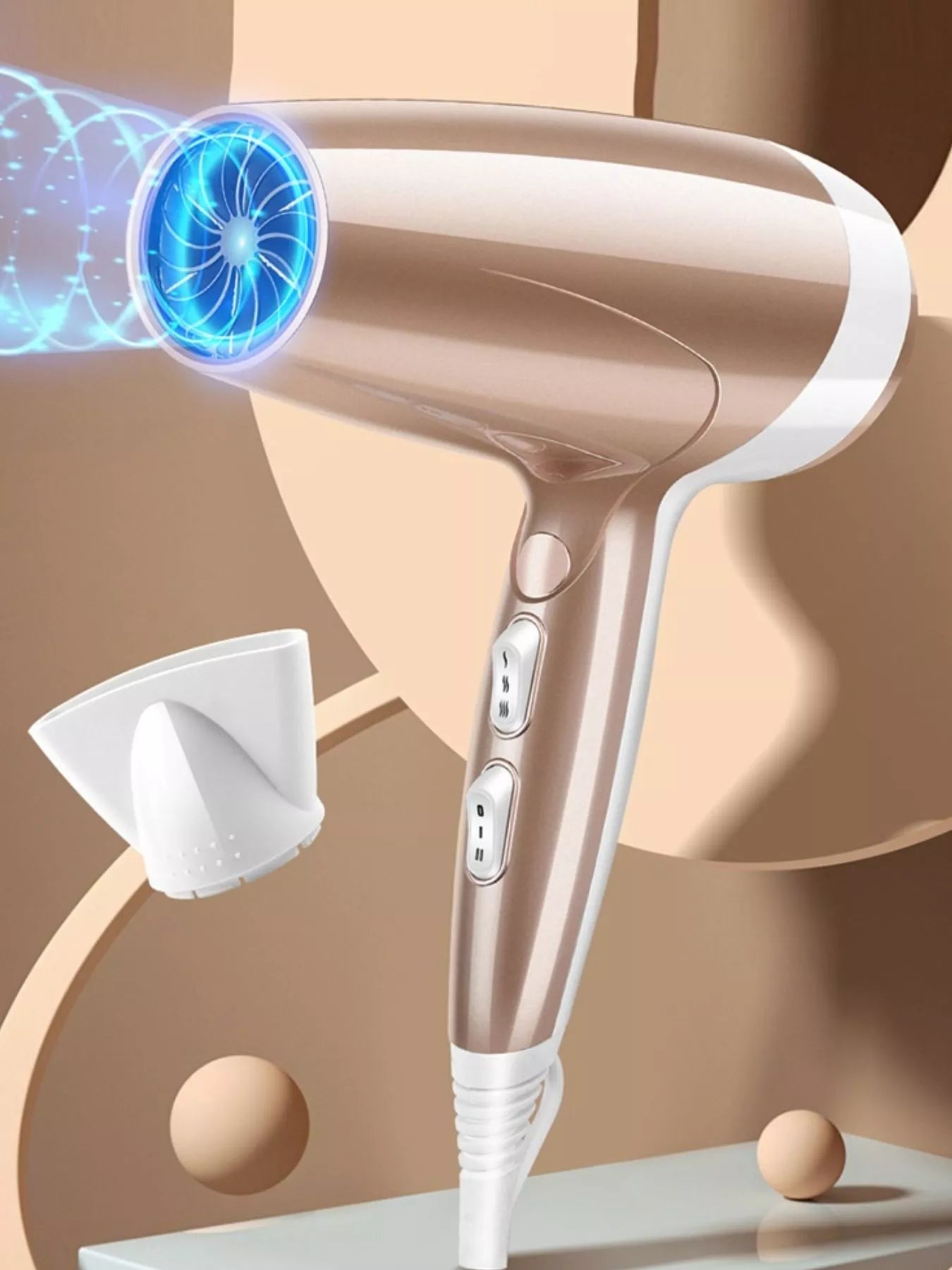 Sarah Express Professional Ionic Hair Dryer - High Power Constant Temperature Blow Dryer for Fast Drying