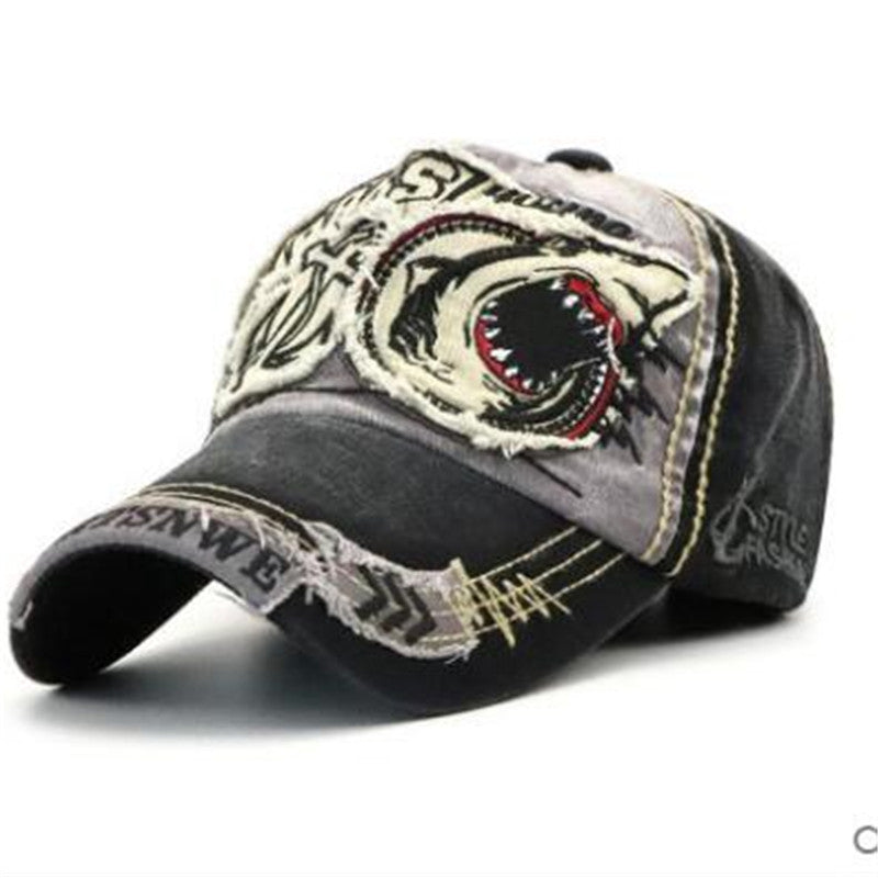 Sarah Express Women's Embroidered Baseball Cap Korean Style Adjustable Casual Cap