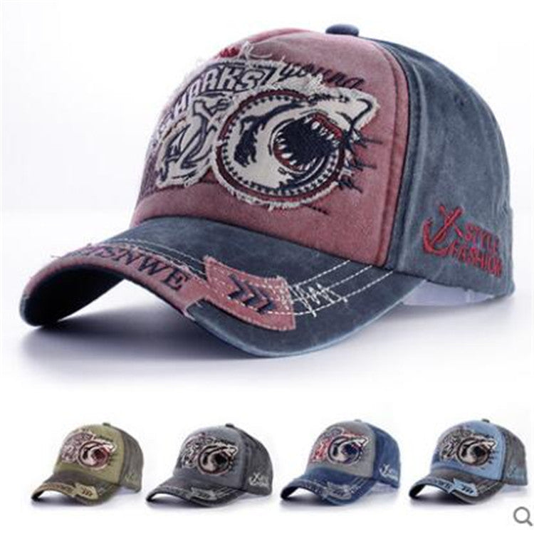 Sarah Express Women's Embroidered Baseball Cap Korean Style Adjustable Casual Cap