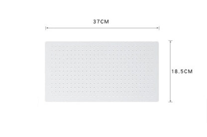 Sarah Express Nordic Pegboard Wall Organizer - Kitchen Tool Storage Rack White Small