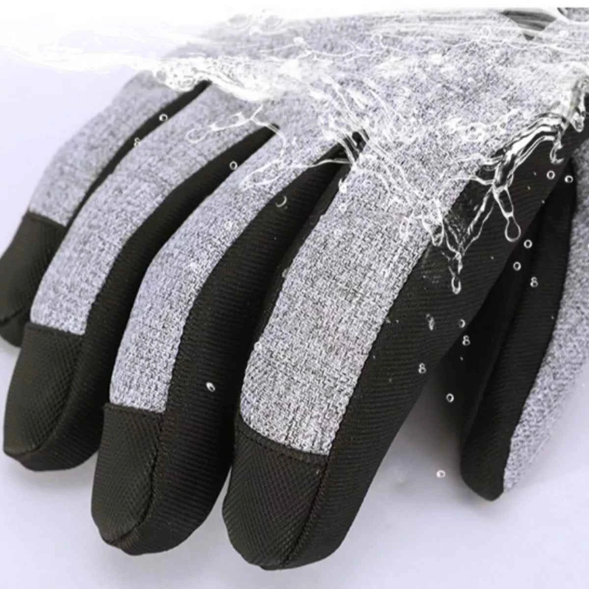 Sarah Express Women's Waterproof Thermal Gloves - Winter Touchscreen Fleece Lined Warm Gloves