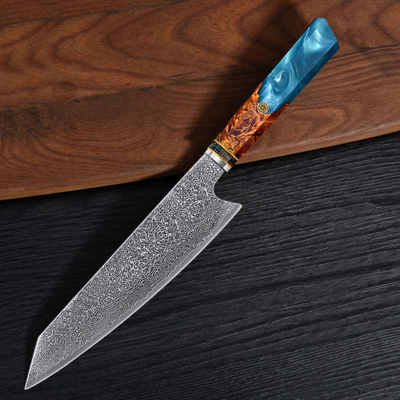 Sarah Express 67-Layer Damascus Steel Chef Knife - Professional Japanese Kitchen Knife Style A