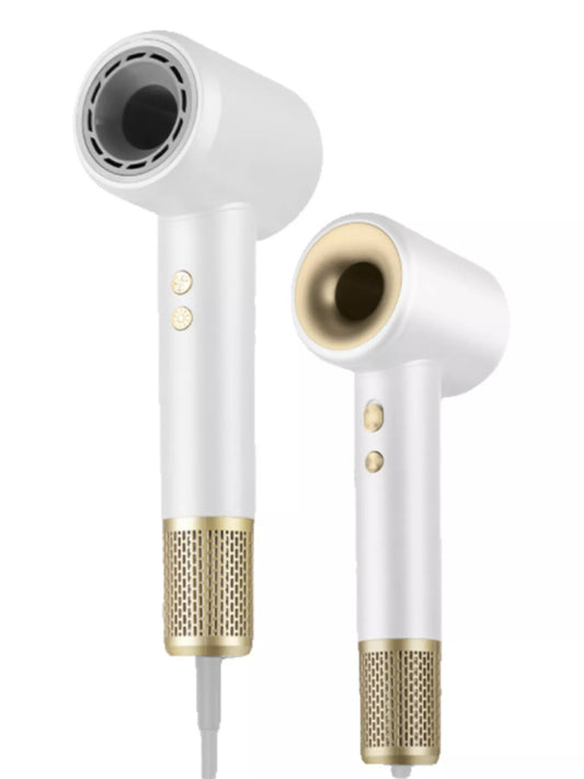 Sarah Express Professional Lightweight High-Speed Hair Dryer - Salon Quality Blow Dryer White