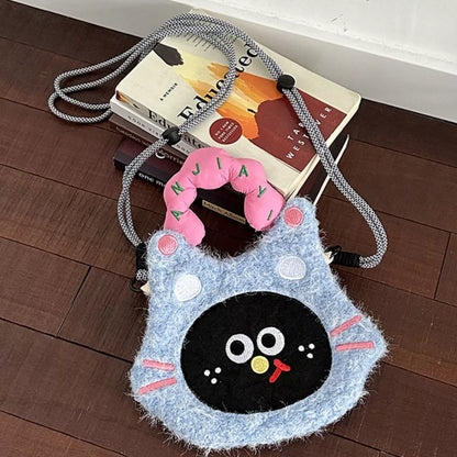 Sarah Express Women's Cartoon Plush Crossbody Bag