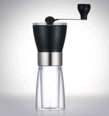 Sarah Express Manual Coffee Grinder Hand Crank Pepper Mill - Stainless Steel Burr Grinder for Fresh Coffee Beans default