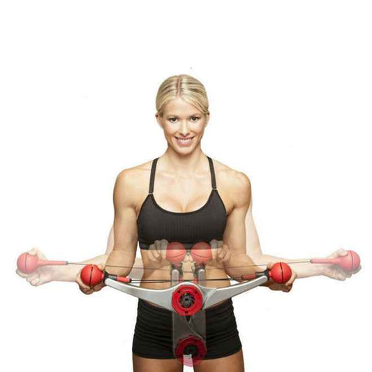 Sarah Express Adjustable Arm Power Trainer - Spring Steel Grip Strengthener 2.3kg to 6.9kg