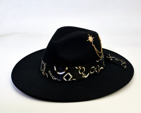Sarah Express Women's British Wool-Like Felt Hat Bell Crown Elegant Winter