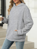 Sarah Express Women's Kangaroo Pocket Long Sleeve Hoodie